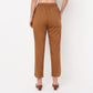 Ankle Length Straight Fit Woven Ethnic Pants 