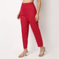 Buy Women Straight Fit Printed Ankle Length Mid Rise Pants  - Style Union