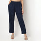 Buy Women Straight Fit Printed Ankle Length Mid Rise Pants  - Style Union