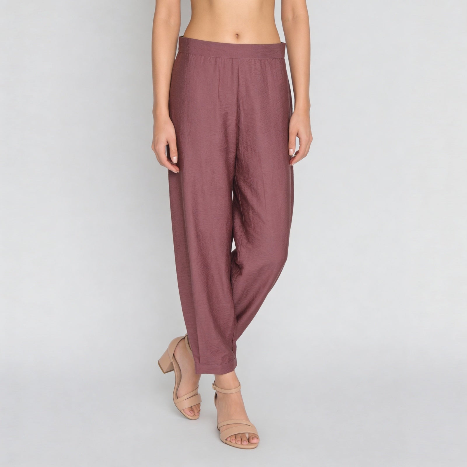 Ankle Length A-Line Flared Pants