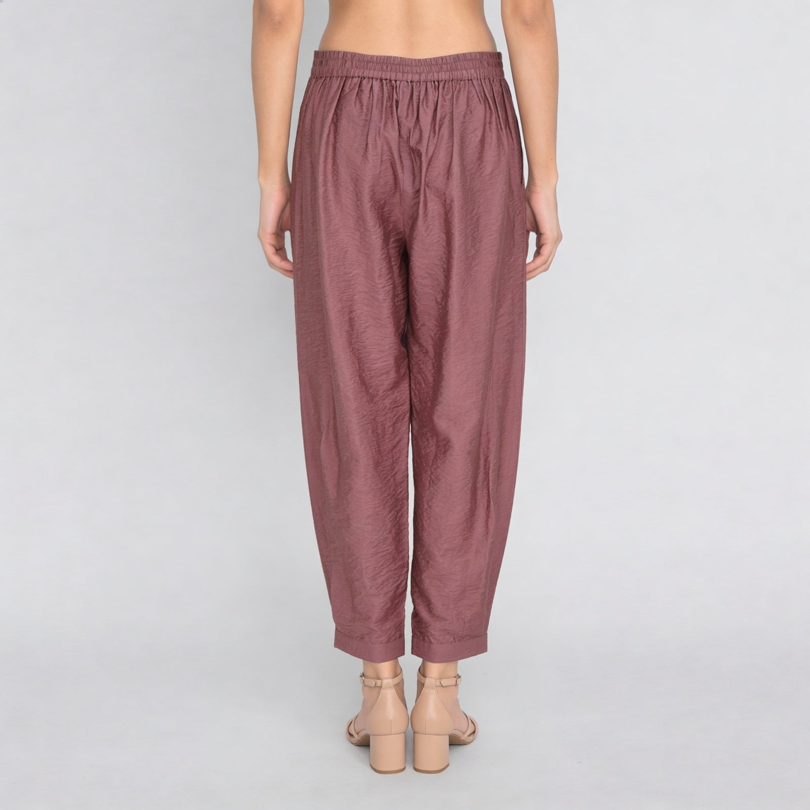 Ankle Length A-Line Flared Pants