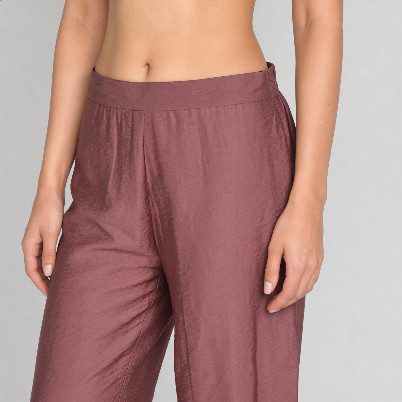 Ankle Length A-Line Flared Pants