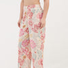 Woven Printed Straight Pants
