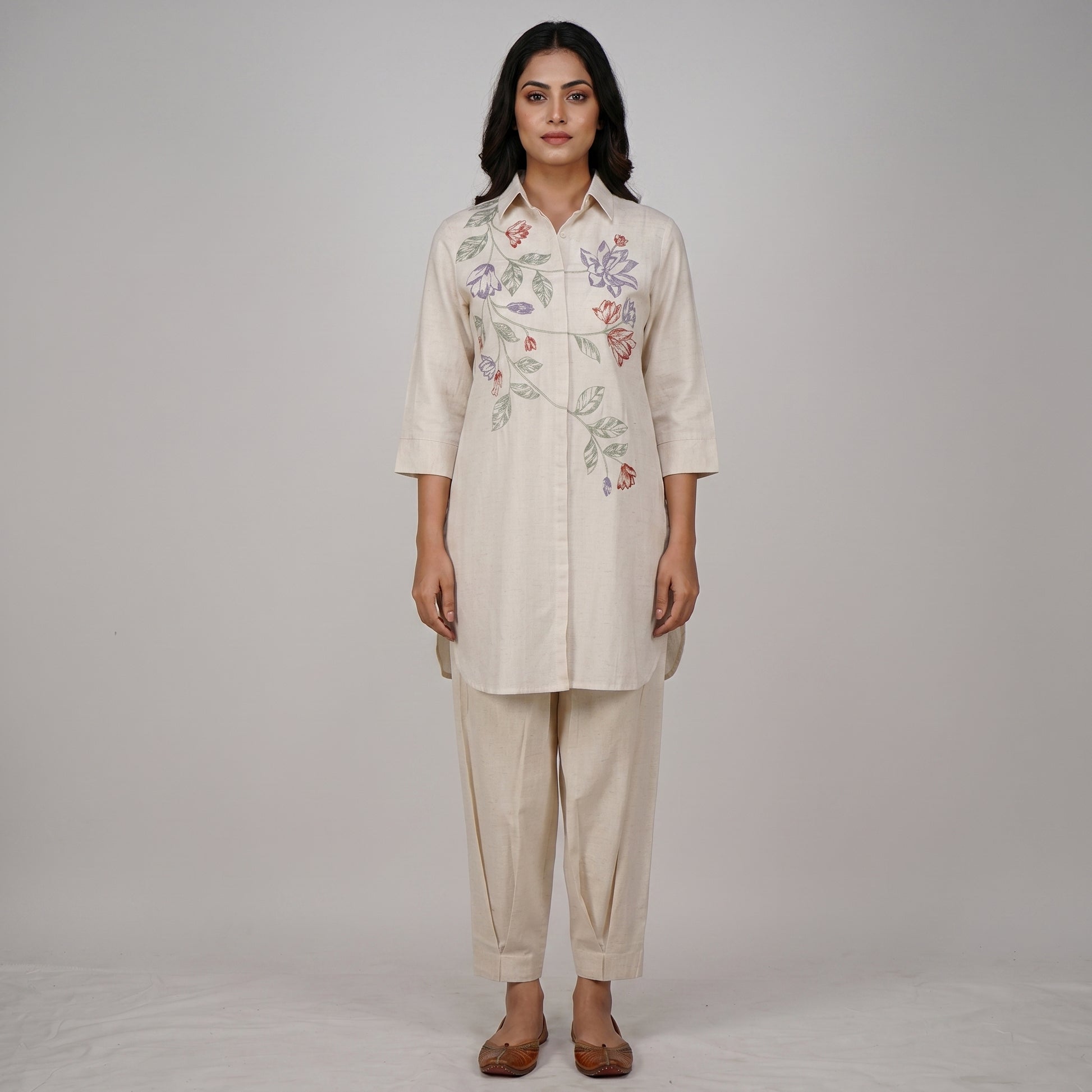 Woven Solid Pant