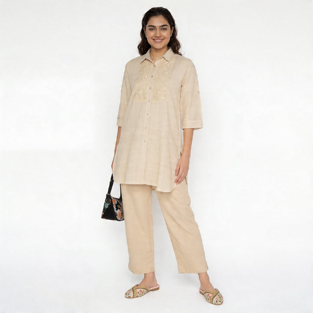 Ankle Length Straight Pant