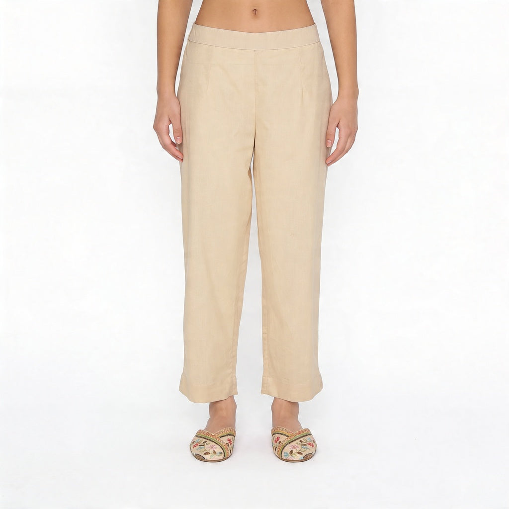 Ankle Length Straight Pant