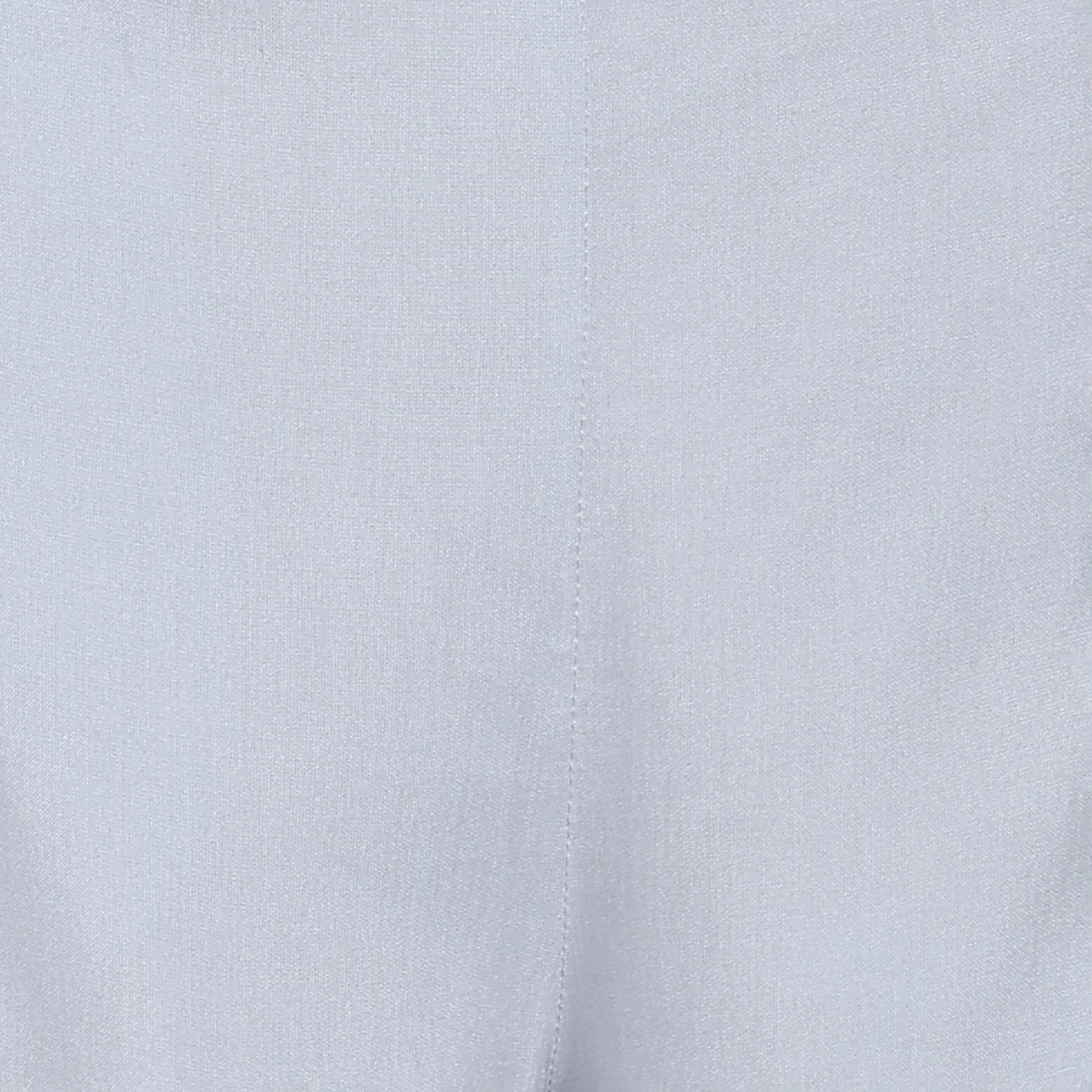 Solid Straight Mid Rise Pants