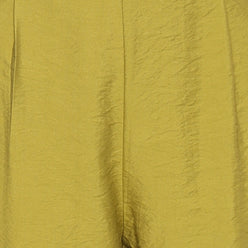 Solid Straight Mid Rise Pants