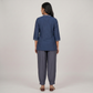 Solid Mid Rise Straigth Pants