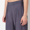 Solid Mid Rise Straigth Pants
