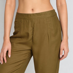 Ankle Length Straight Pants