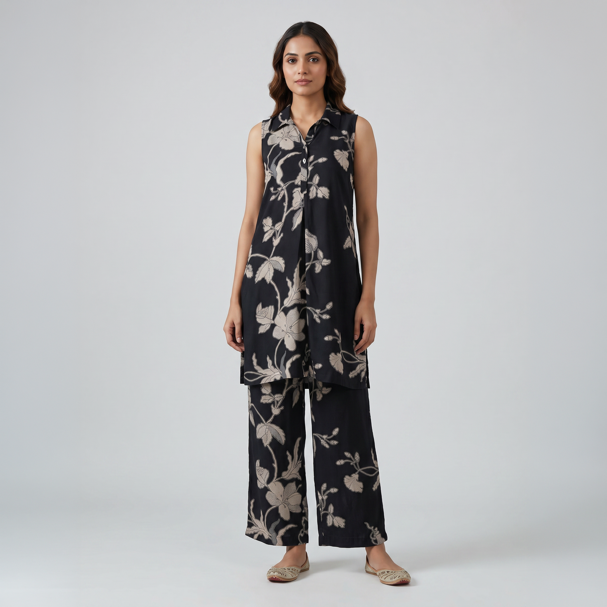 Printed Straight Palazzo