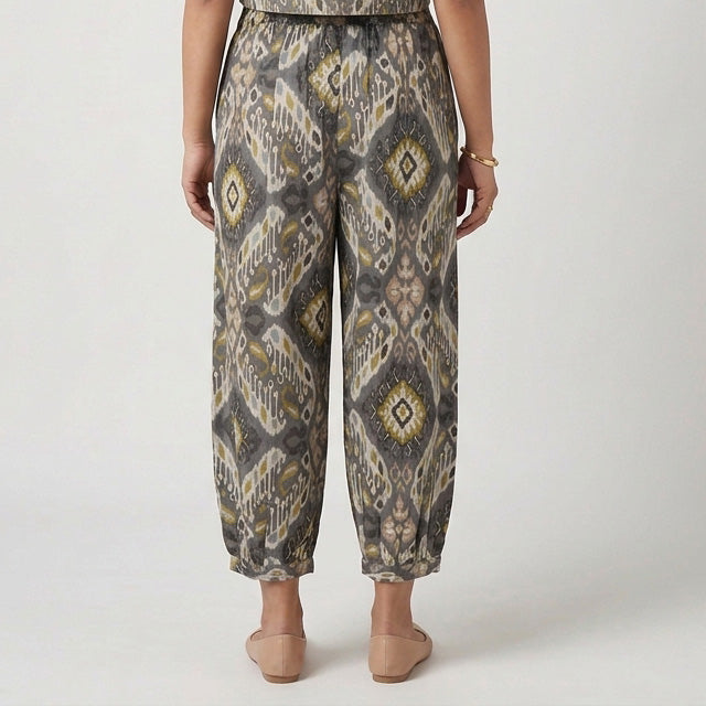 Printed Afghani Pant