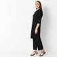 Straight Fit Collar Coordinated Code Kurta with Pant Set