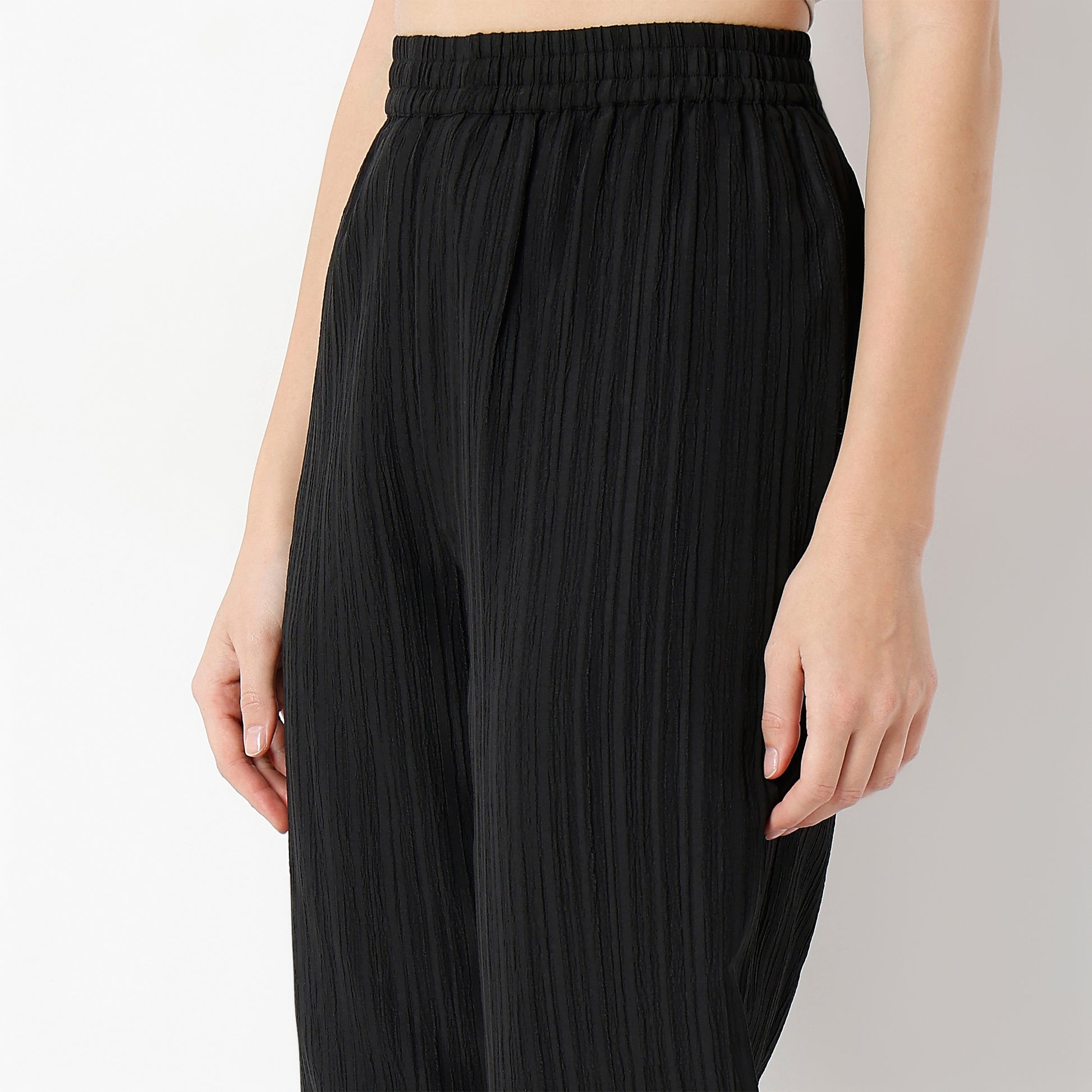 Straight Fit Collar Coordinated Code Kurta with Pant Set