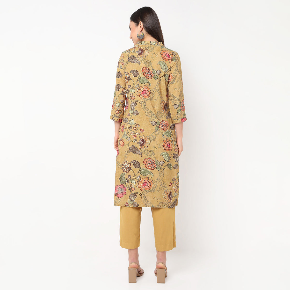 Cultural Kalamkari Printed Kurta Set
