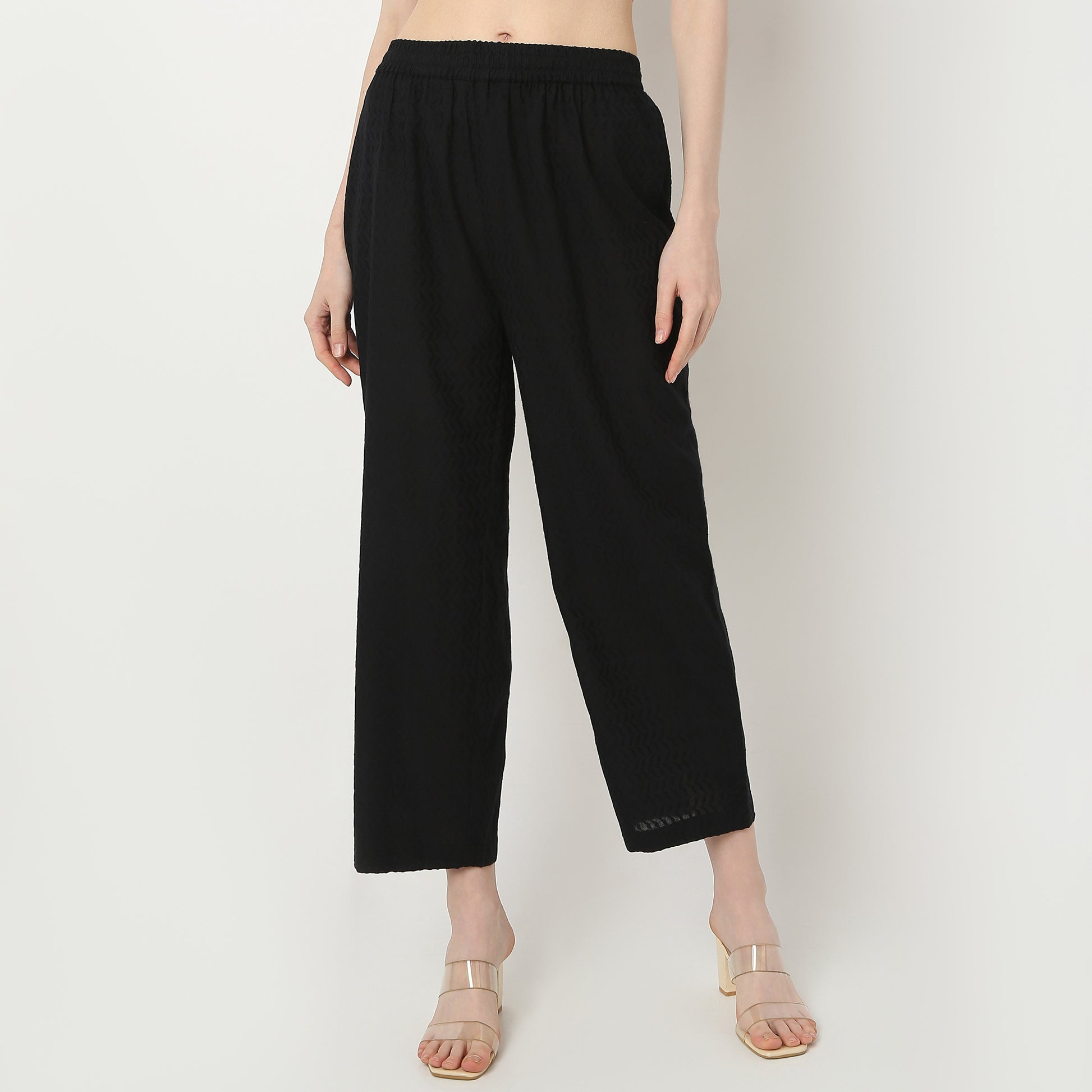 Straight Fit Solid Kurta with Pant Set