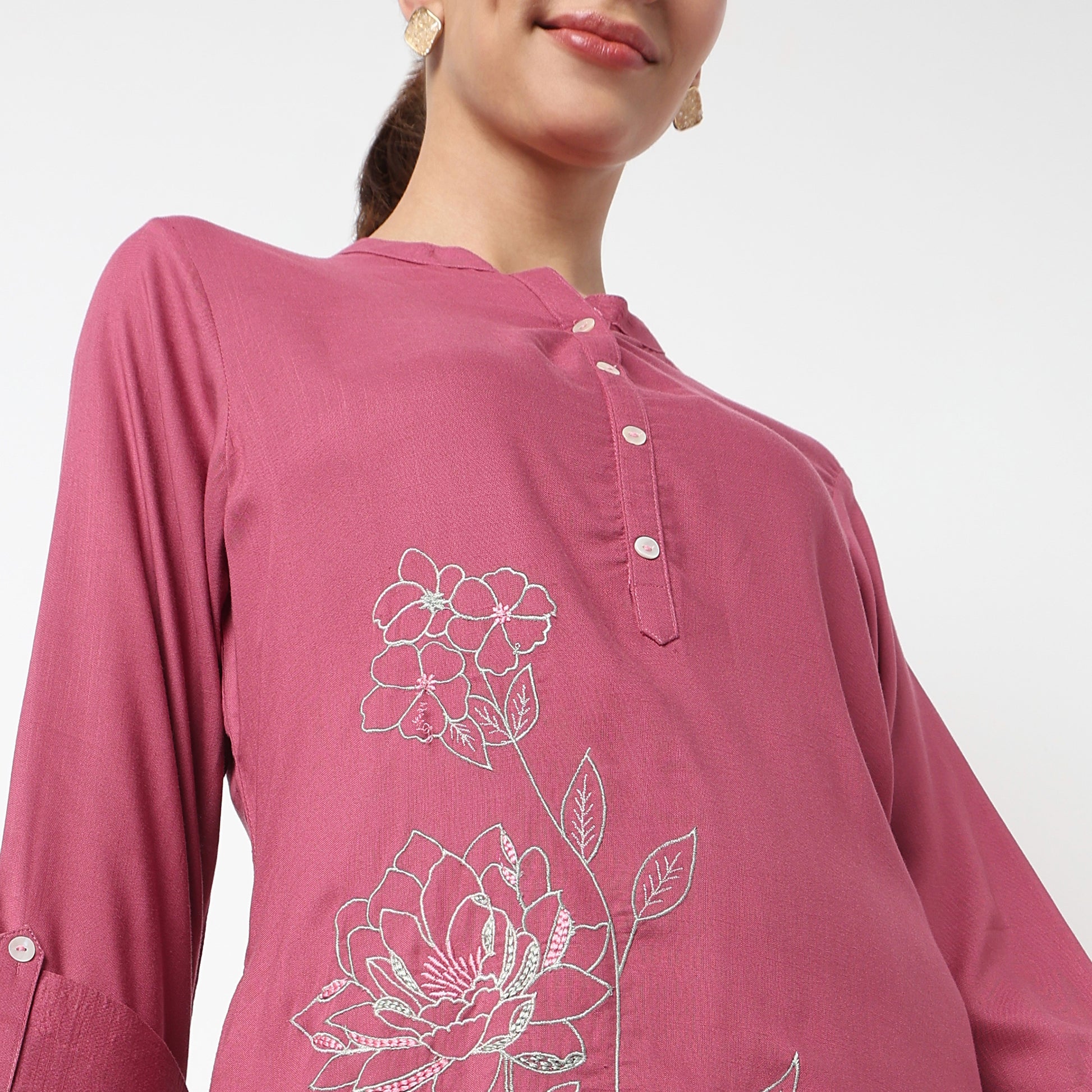 Printed Kurta with Pant Set
