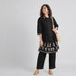 Cotton Printed A Line Kurta with Pant Set