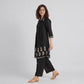 Cotton Printed A Line Kurta with Pant Set