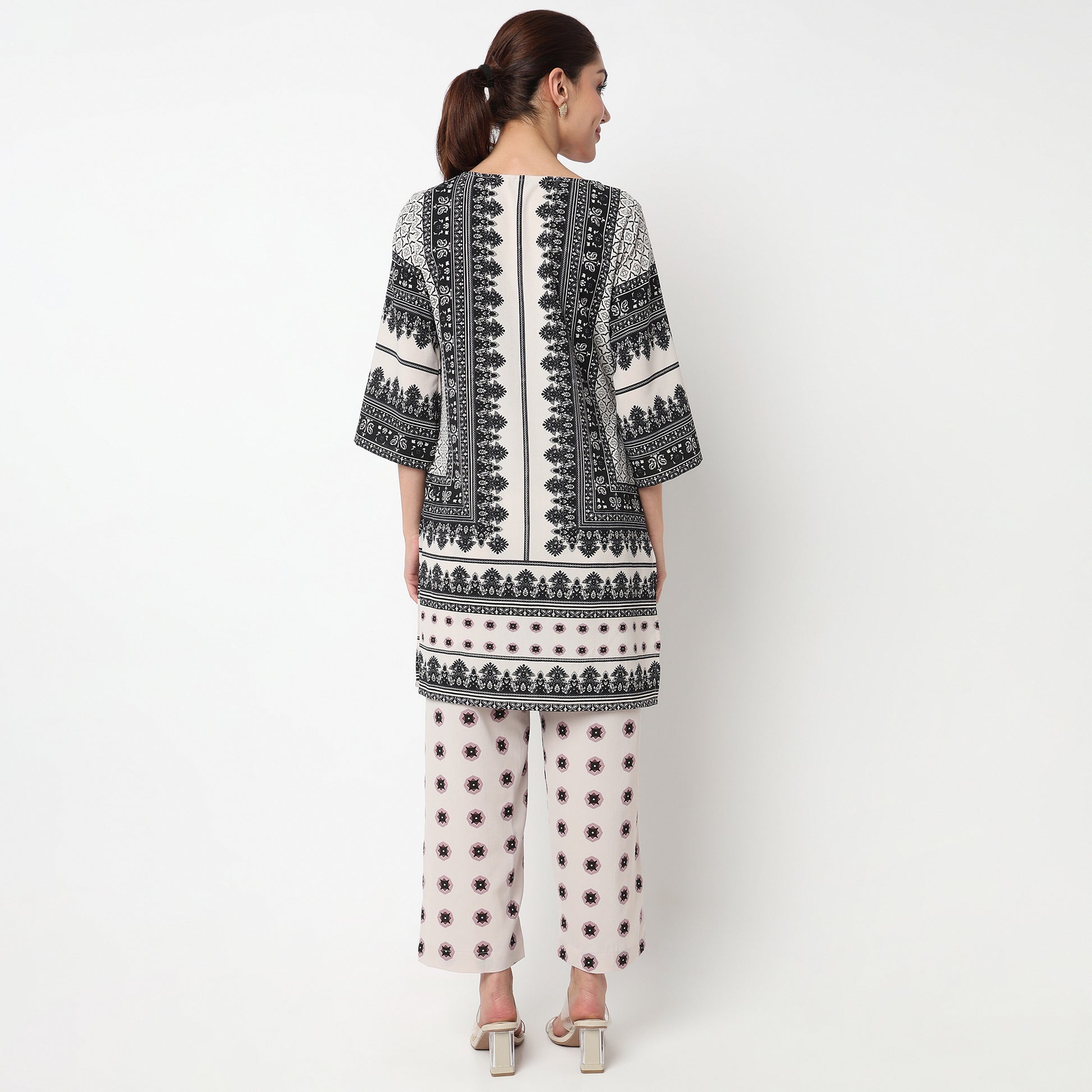Printed Kurta with Pant Set