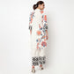 Printed Collar Kurta with Pant Set