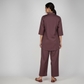Embroidered Straight Kurta with Pant Set