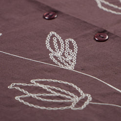 Embroidered Straight Kurta with Pant Set