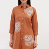 Embroidered Straight Kurta with Pant Set