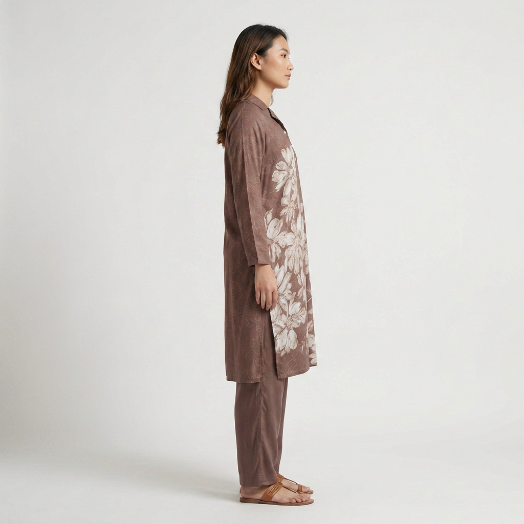 Printed Kurta with Pant Set