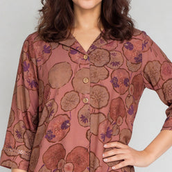 Printed Straight Kurta with Pant Set