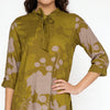 Printed Tie-Up Kurta with Pant Set