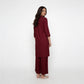 Embroidered Collar Kurta with Pant Set