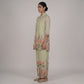 Printed Tie Up Straight Kurta with Pant Set