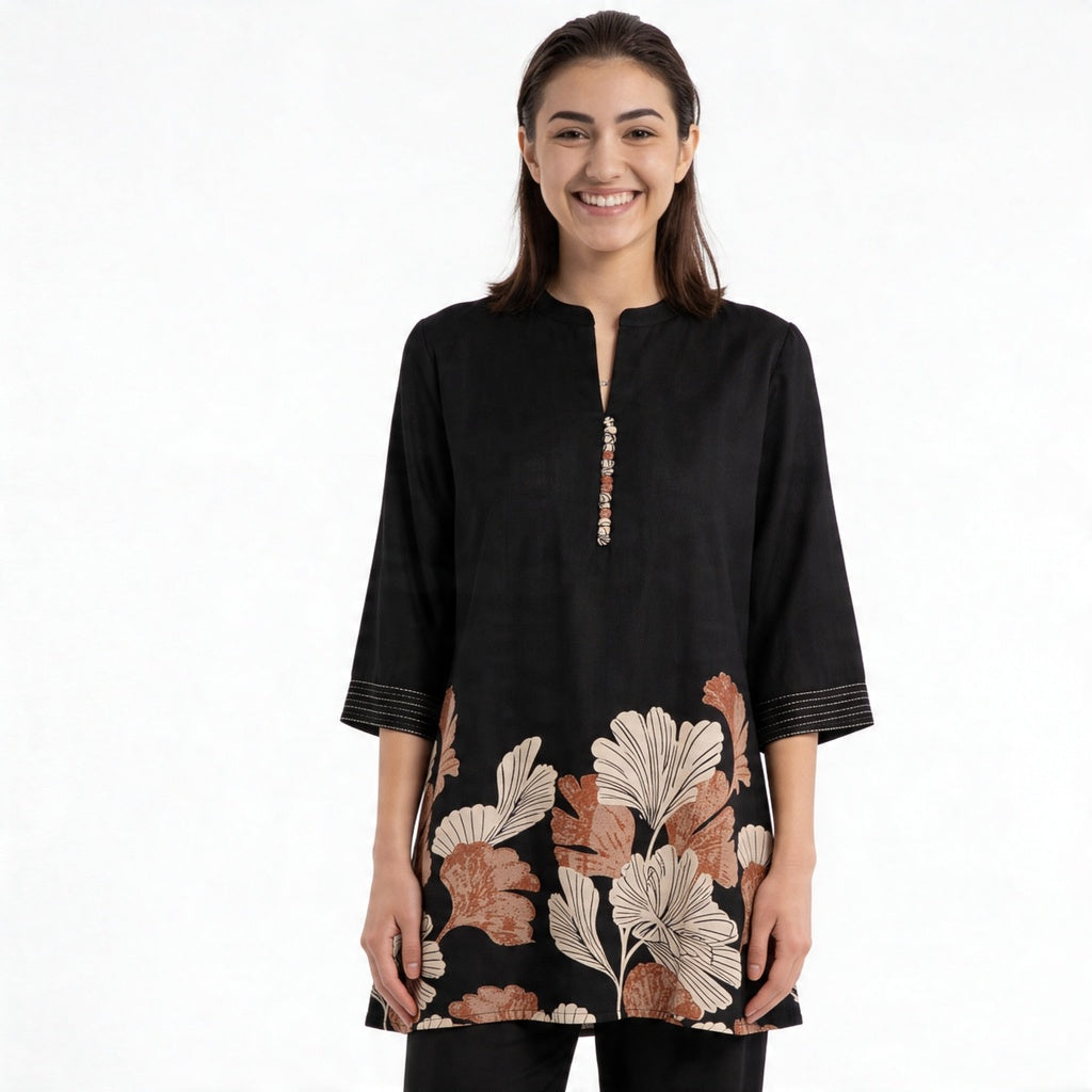 Printed Kurta with Pant Set
