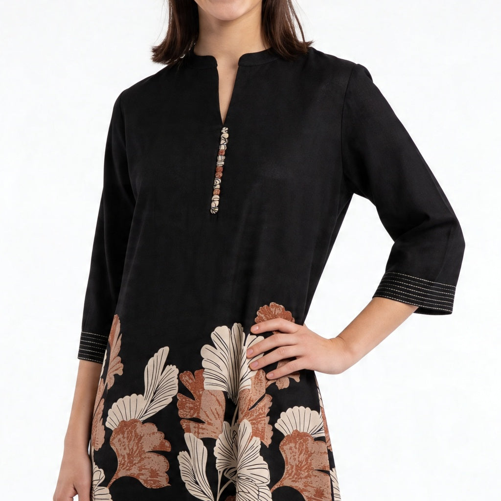Printed Kurta with Pant Set