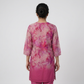 Printed V-Neck Kurta with Pant Set