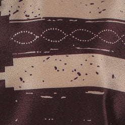 Printed Shirt Collar Straight Ethnic Sets