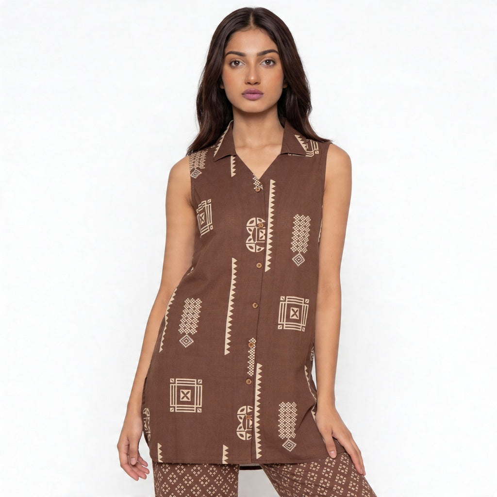 Printed Kurta with Pant Set