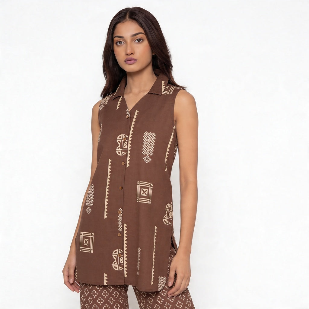 Printed Kurta with Pant Set