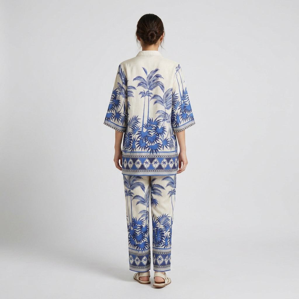 Printed Kurta with Pant Set