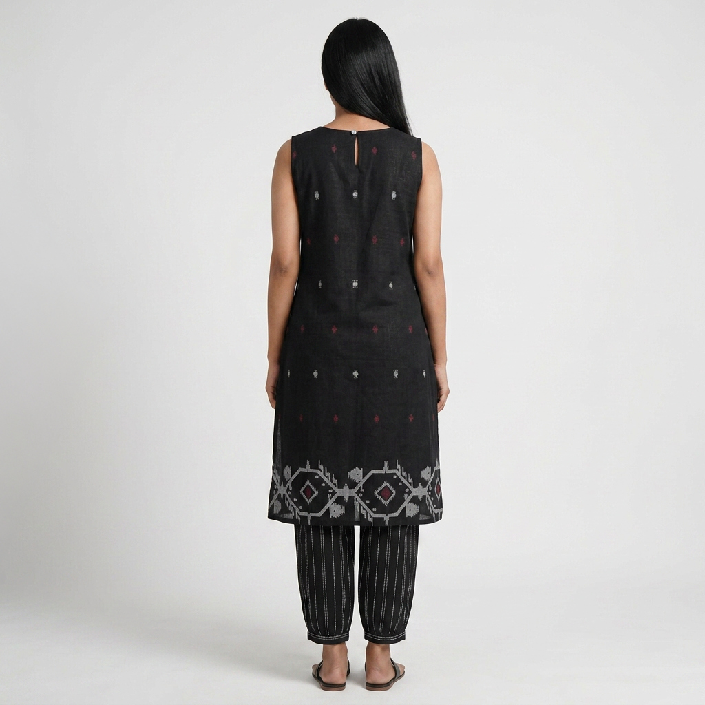 Embroidered Kurta with Pant Set