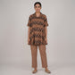 Printed Flared Kurta with Pant Set