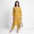 Solid Kurta with Pant Set