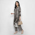 Printed V-Neck Straight Ethnic Sets