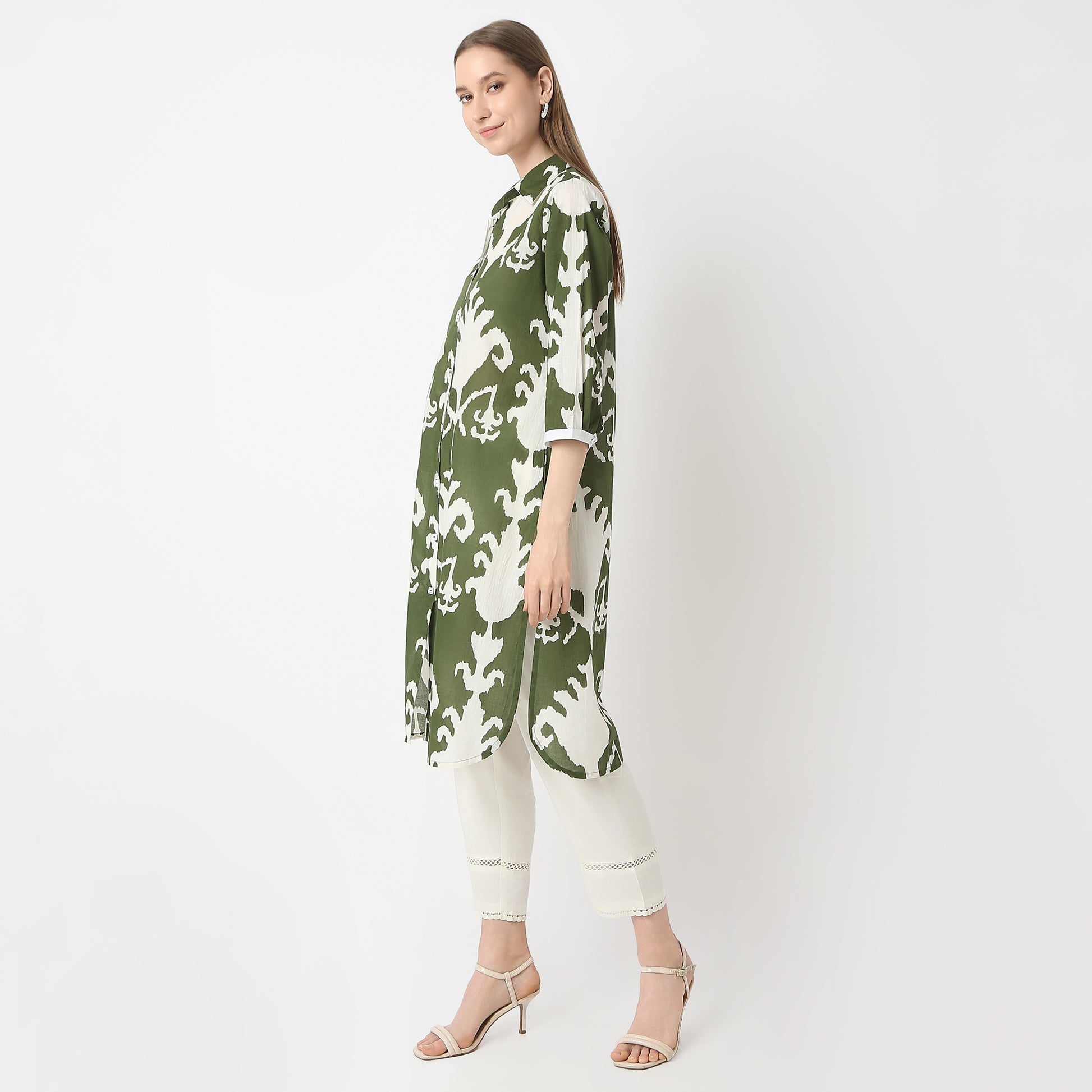 Straight Fit Printed Kurta