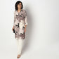 Buy Women Straight Fit Printed Three-Fourth Sleeve Kurta  - Style Union