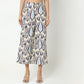 Flare Fit Printed Mid Rise Culottes