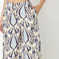 Flare Fit Printed Mid Rise Culottes
