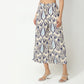 Flare Fit Printed Mid Rise Culottes